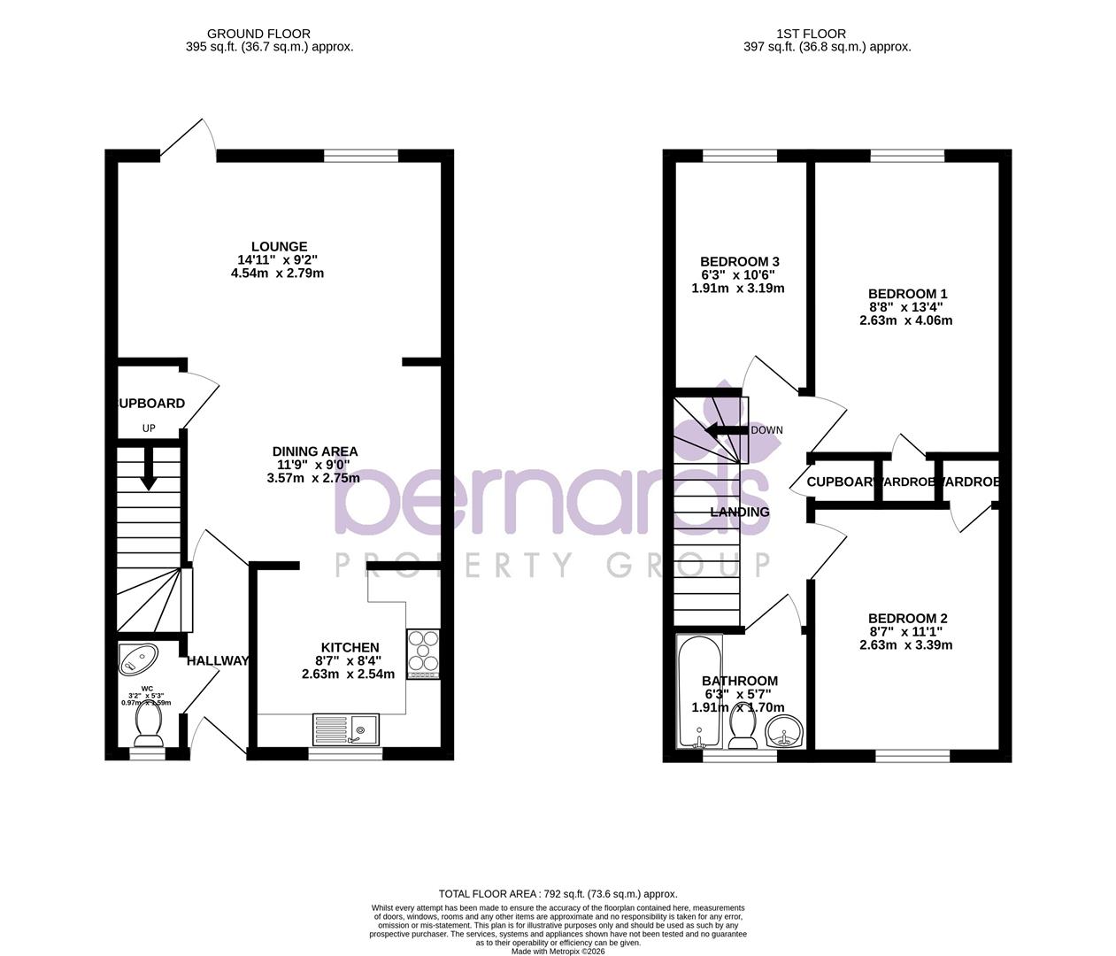 17, Maynard Close, Gosport floorplan