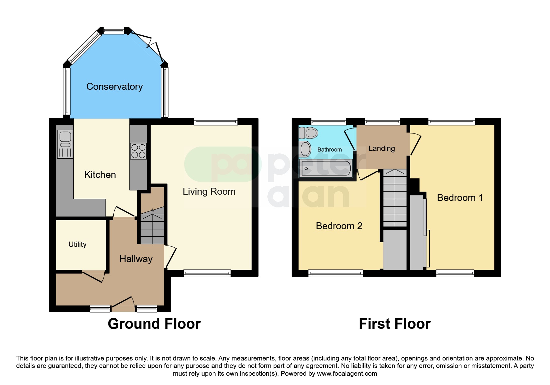 11, Brecon Walk, Cwmbran floorplan