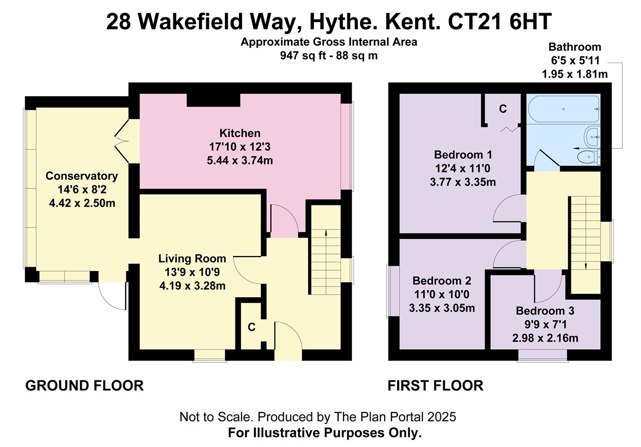 28, Wakefield Way, Hythe floorplan