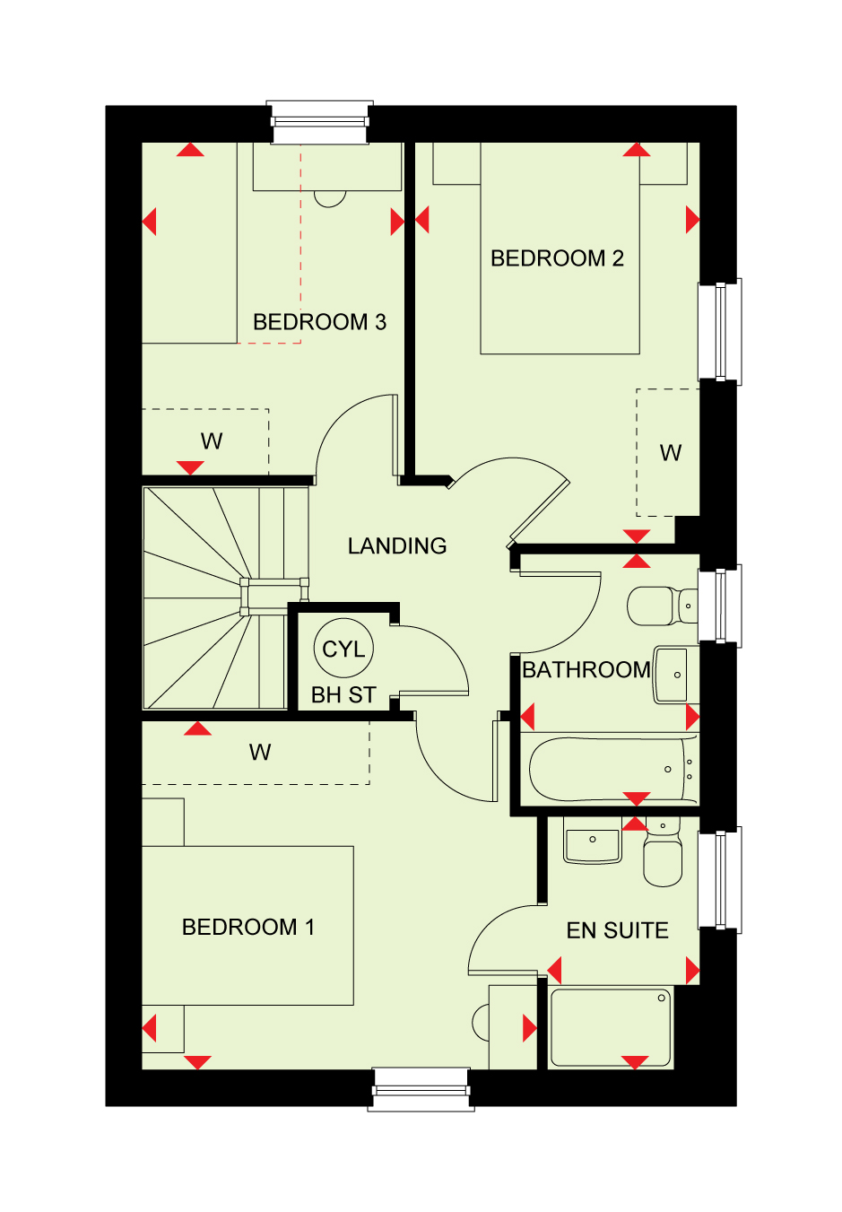 H6899128, Hardwick Road, Pontefract floorplan