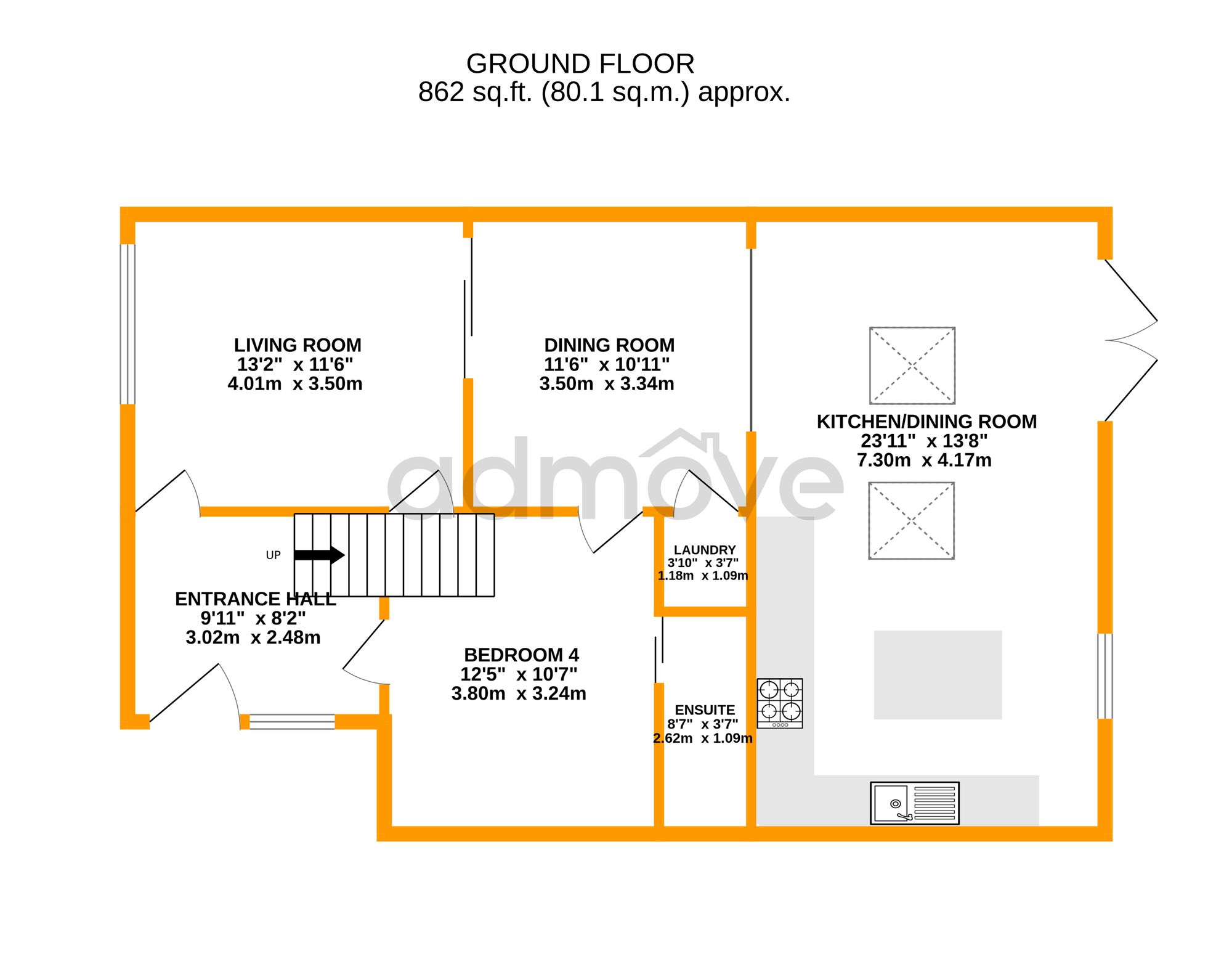 Chester Avenue, Sale floorplan