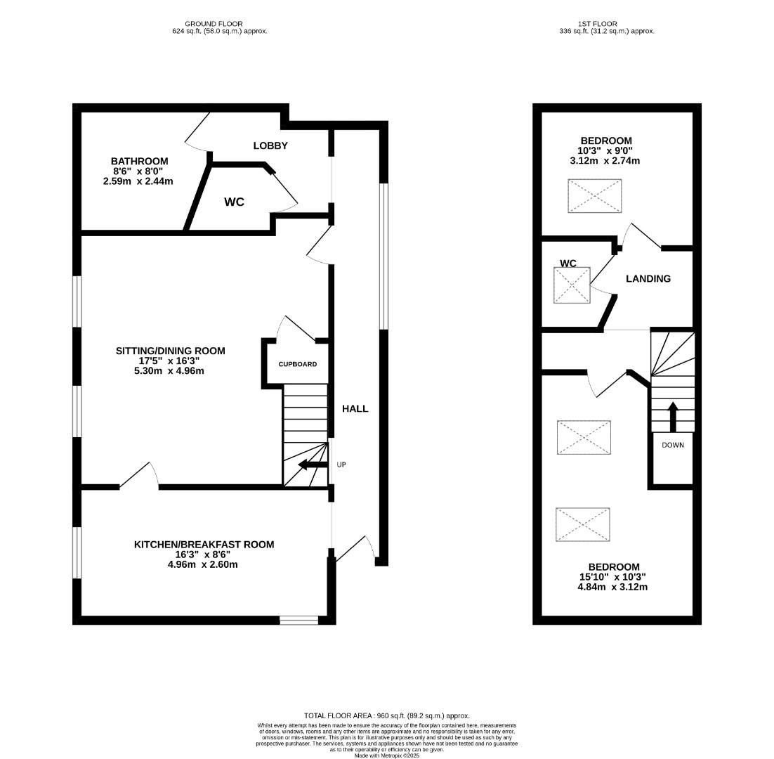 Great Place Cottage, Brissenden Court, Bethersden floorplan