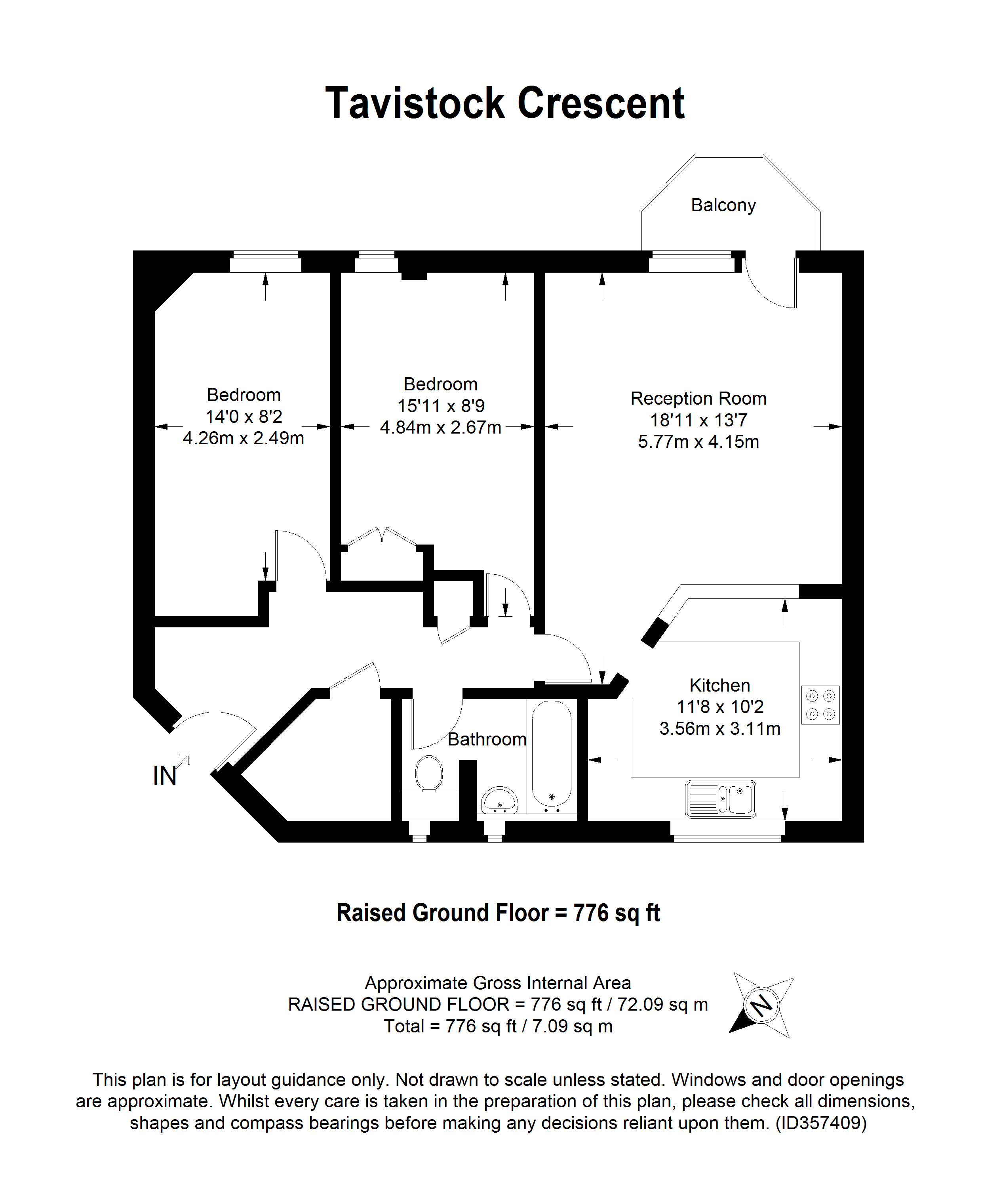 2 bed flat for sale in Tavistock Crescent, London W11 Zoopla