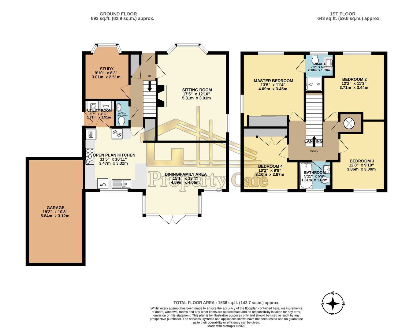 19, Stowe Drive, Bexhill On Sea floorplan