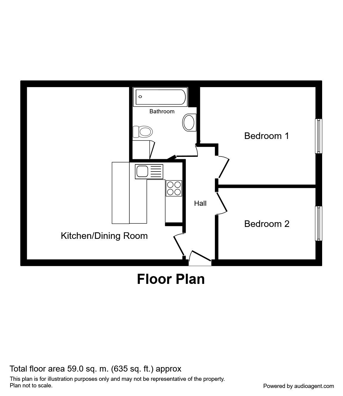2 Bedrooms Flat for sale in Dorchester Avenue, Walton-Le-Dale, Preston PR5