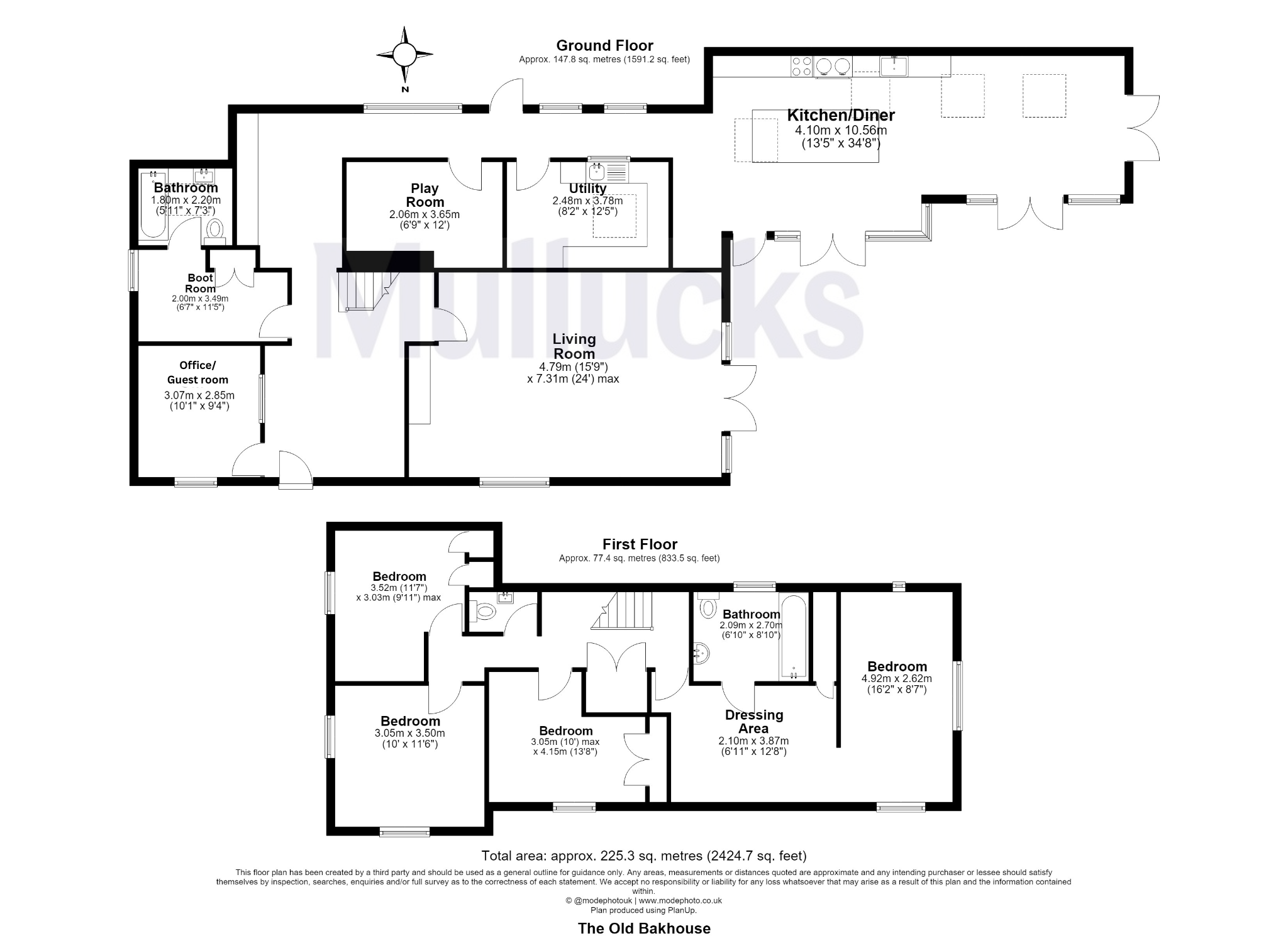 The Old Bakehouse, 1, The Square, Ware floorplan