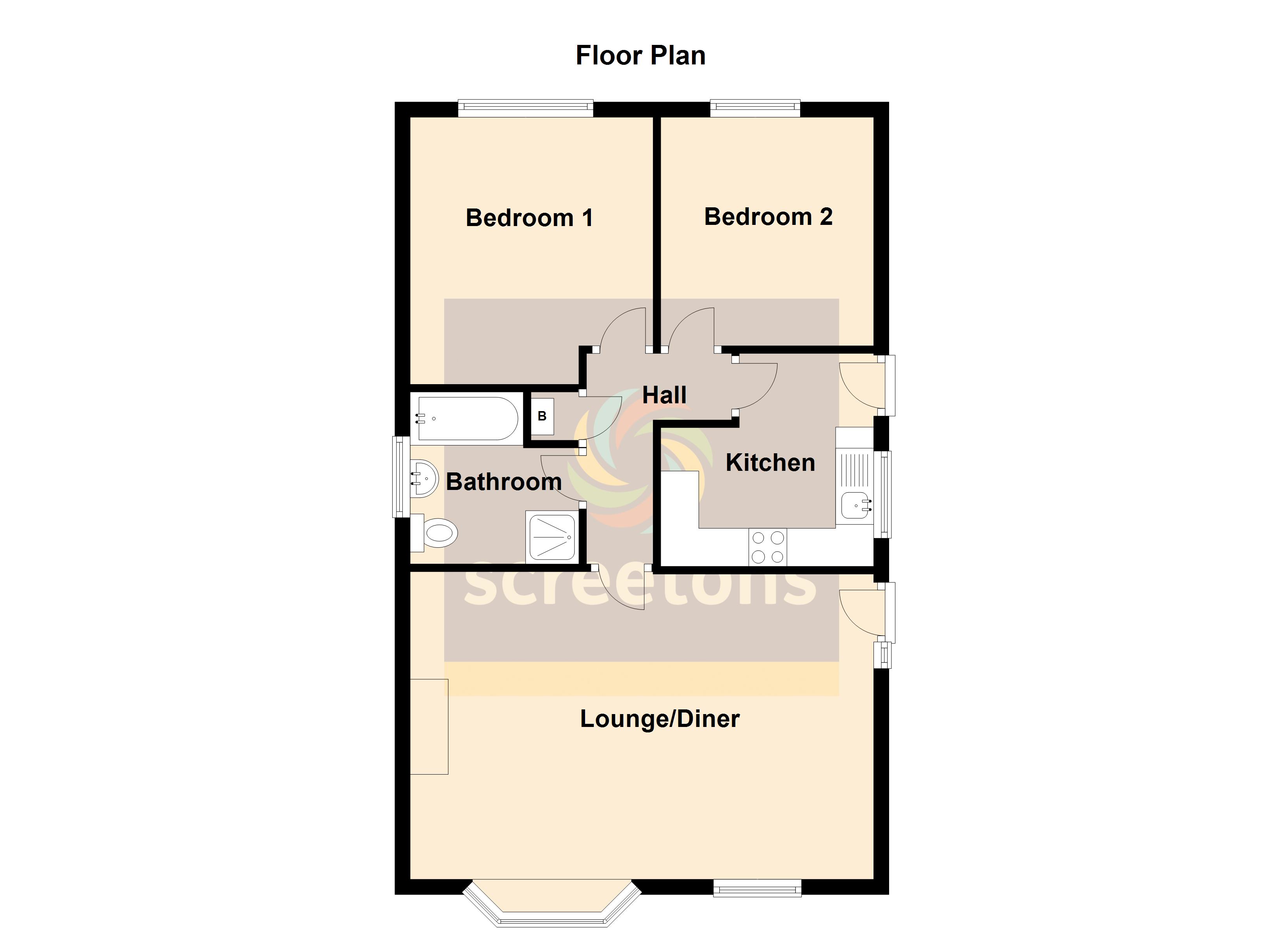 2 Bedrooms Detached bungalow for sale in Marina View, Thorne, Doncaster DN8