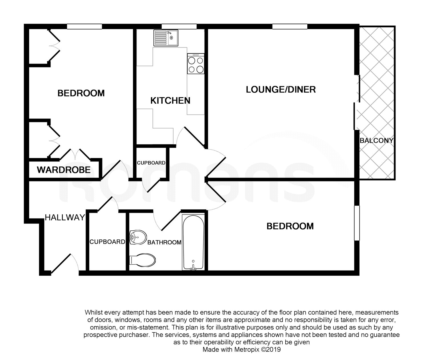 2 Bedrooms Flat for sale in Royal Court, Kings Road, Reading RG1