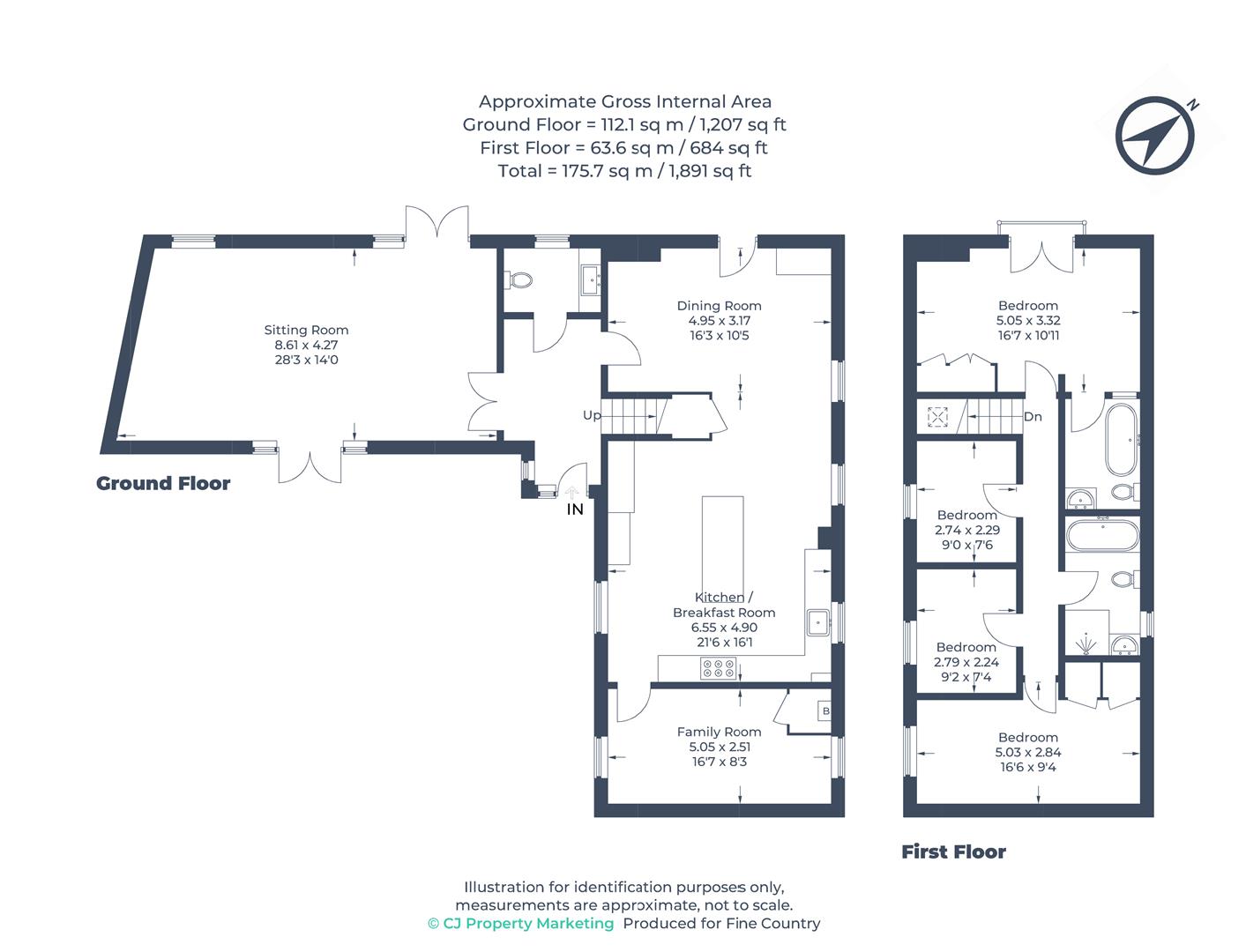 1 End Farm, Water Lane, Sherington floorplan
