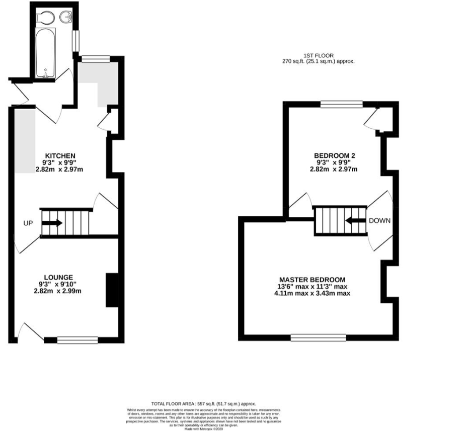 34, Finsbury Street, York floorplan