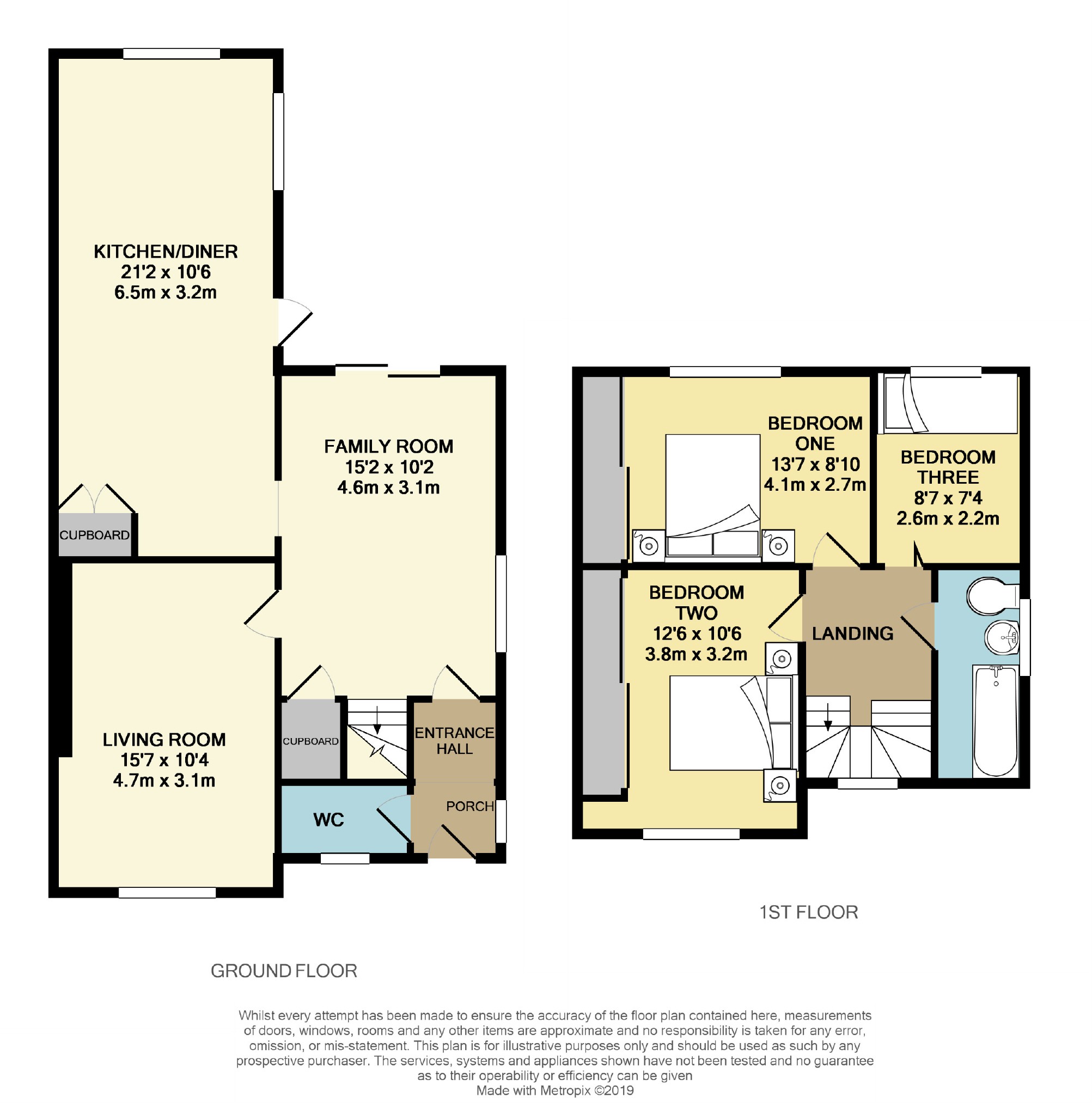 3 Bedrooms Semi-detached house for sale in Woodland Mount, Hertford SG13