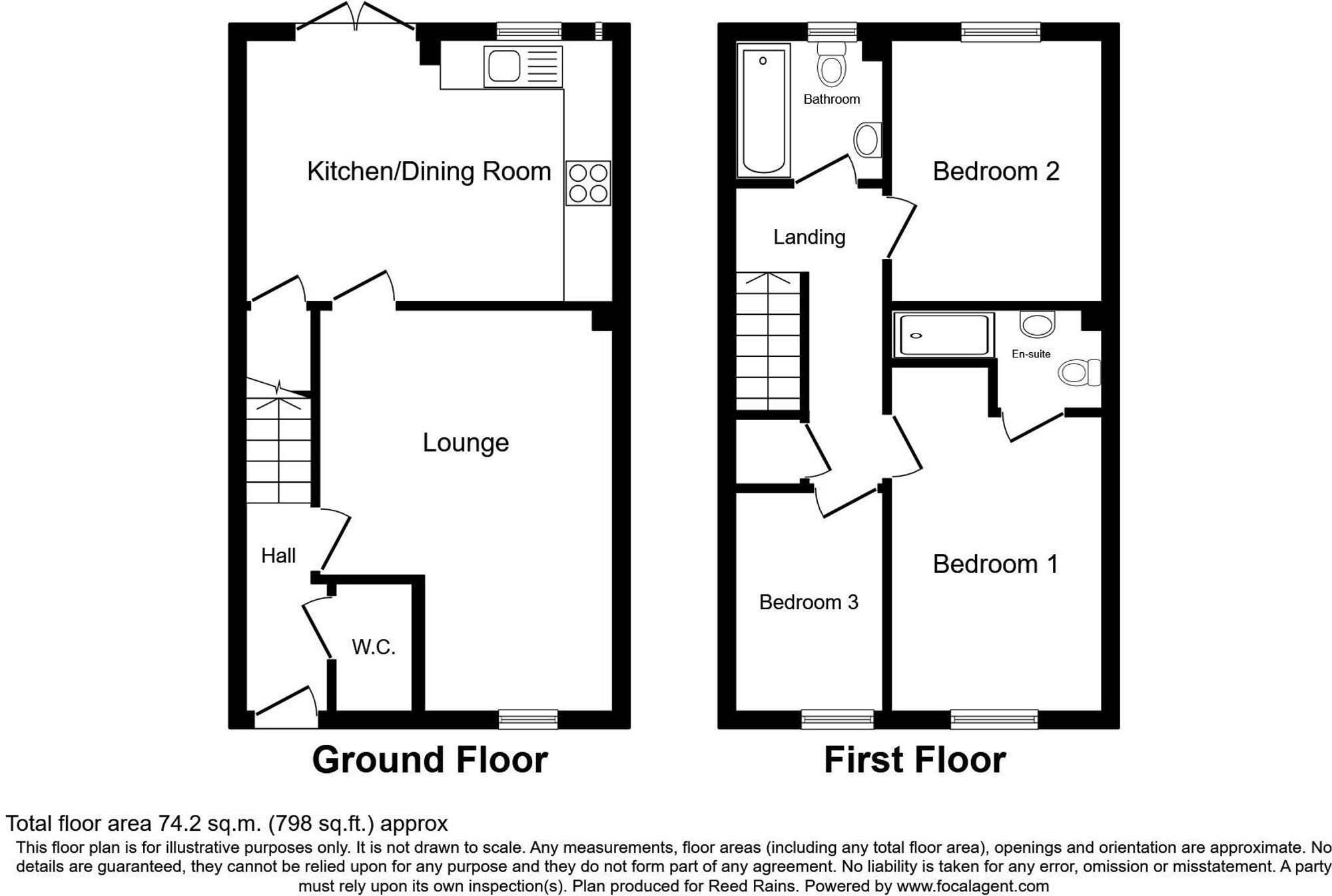 4 Gatekeeper Close, Sandbach floorplan