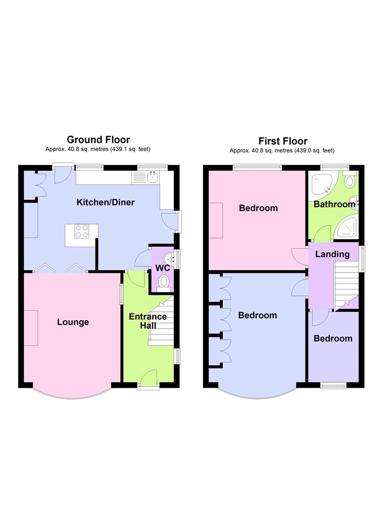 Scotlands Drive, Coalville, Leicestershire LE67, 3 bedroom semi