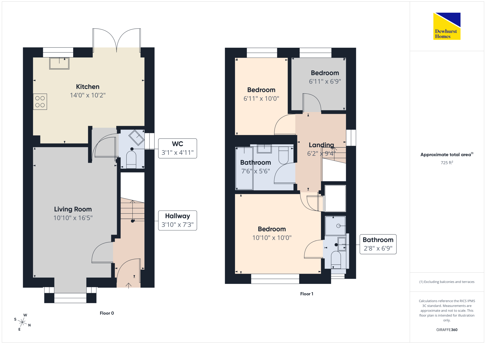 12, Ash Drive, Bowgreave floorplan