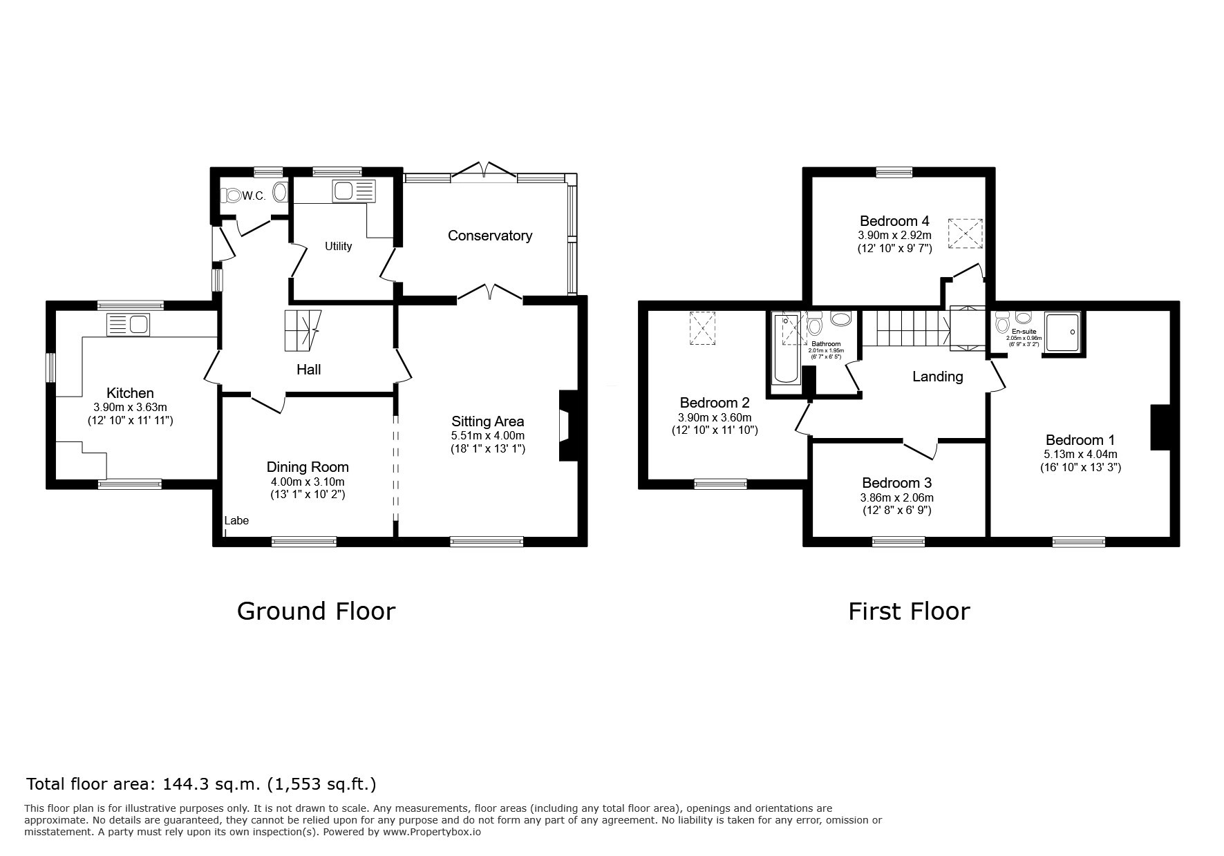 31, High Street, Grantham floorplan