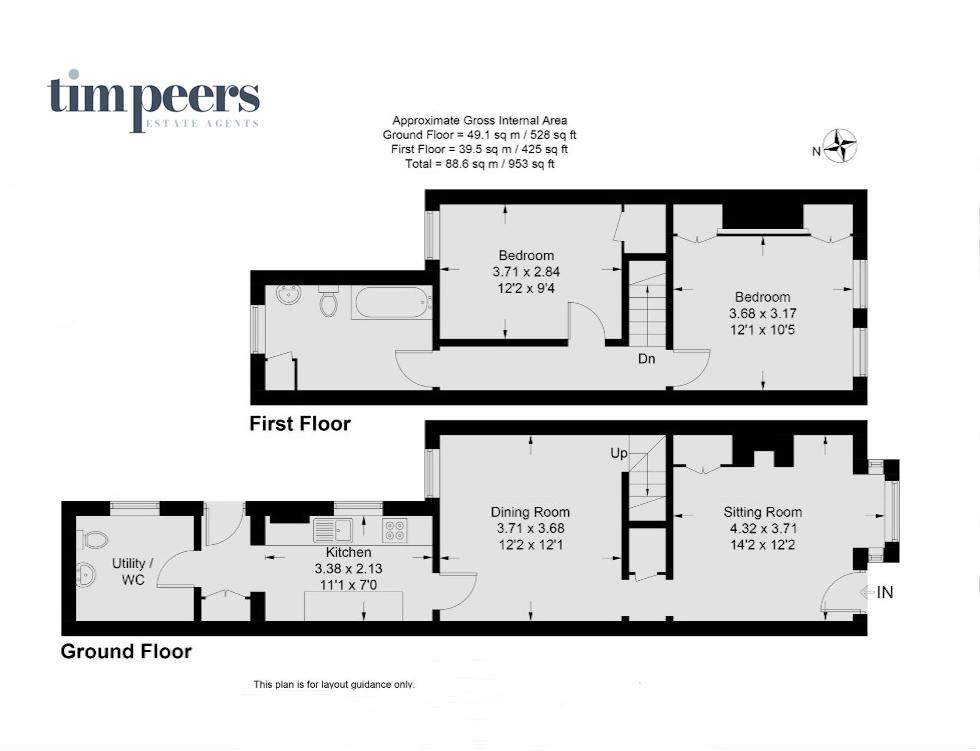 54, Crown Road, Marlow floorplan