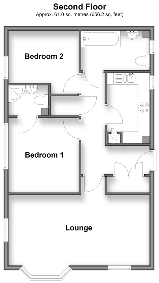 Bluebell Road Kingsnorth, Ashford floorplan