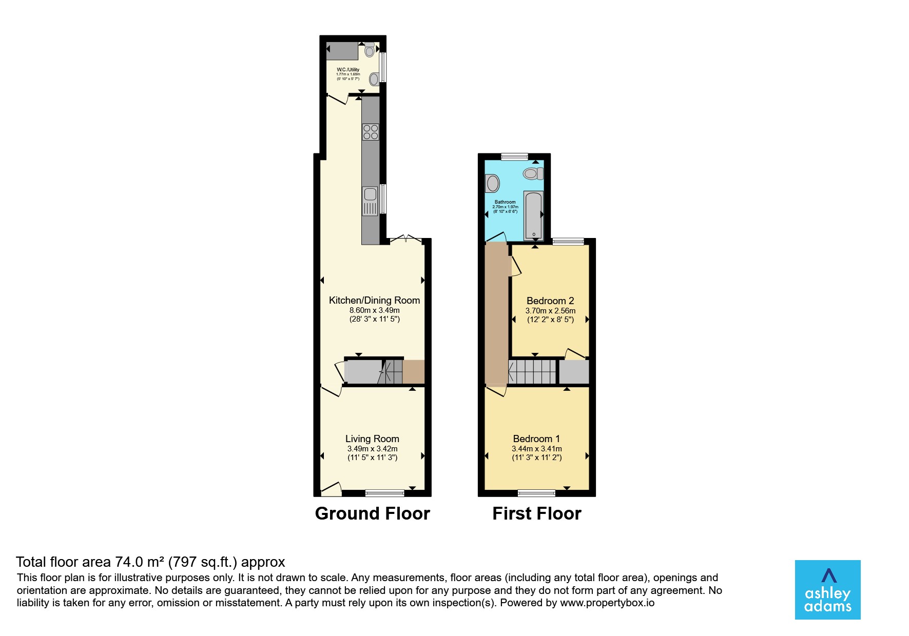 79, Wild Street, Derby floorplan