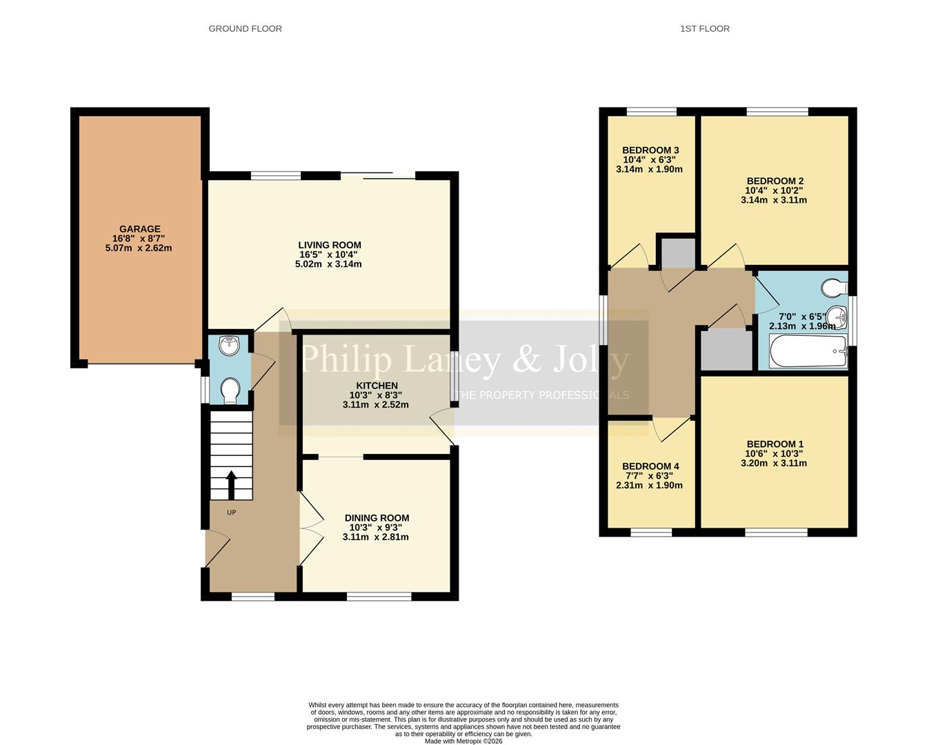 3, Sudeley Close, Malvern floorplan