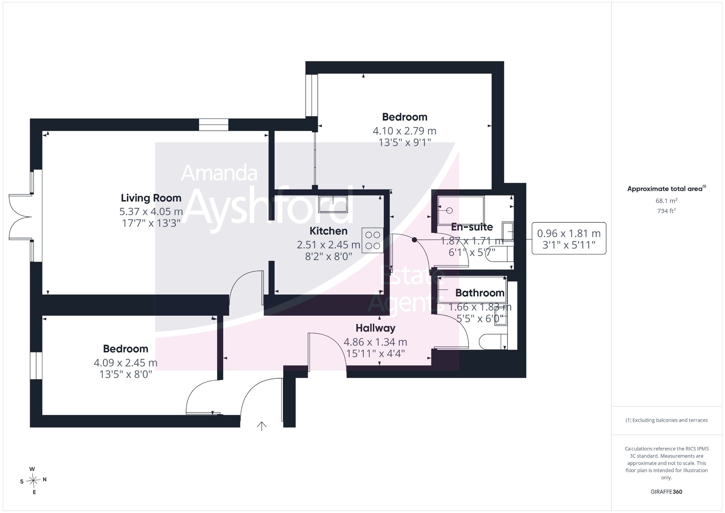 Flat 1, Bosuns Point, Paignton floorplan