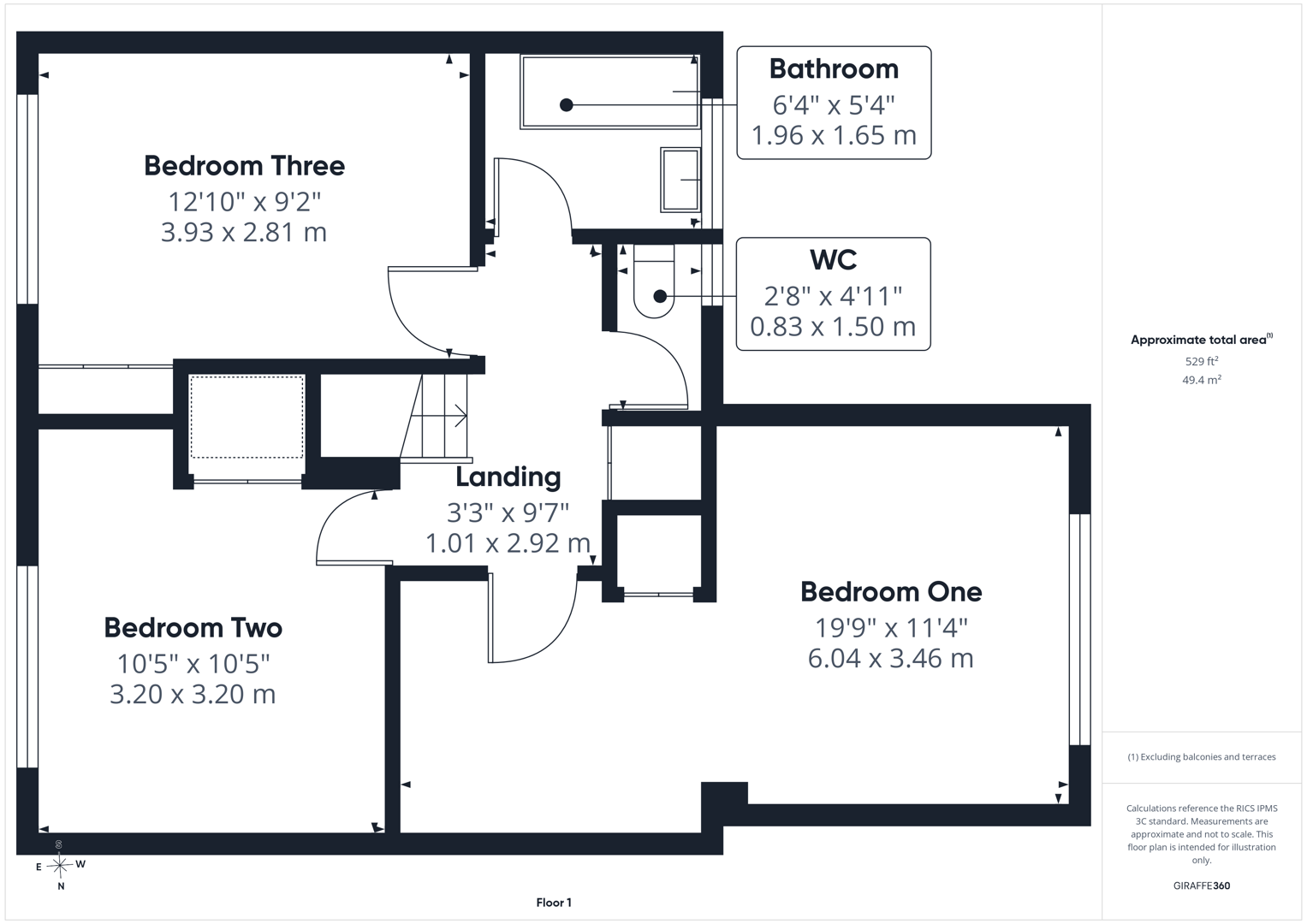 8A, Churchbalk Lane, Pontefract floorplan