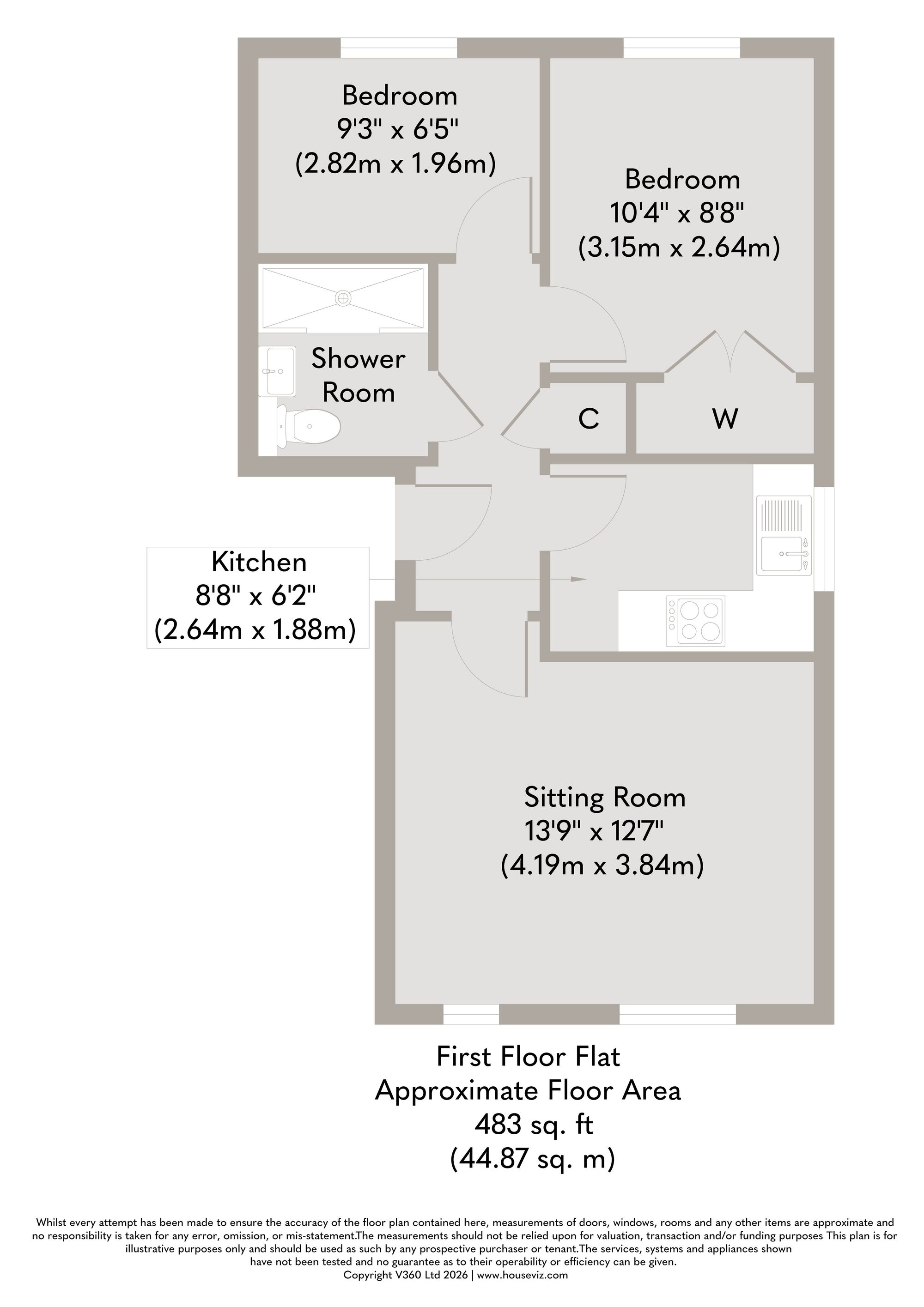 31 Tyrrell Crescent, King's Lynn floorplan