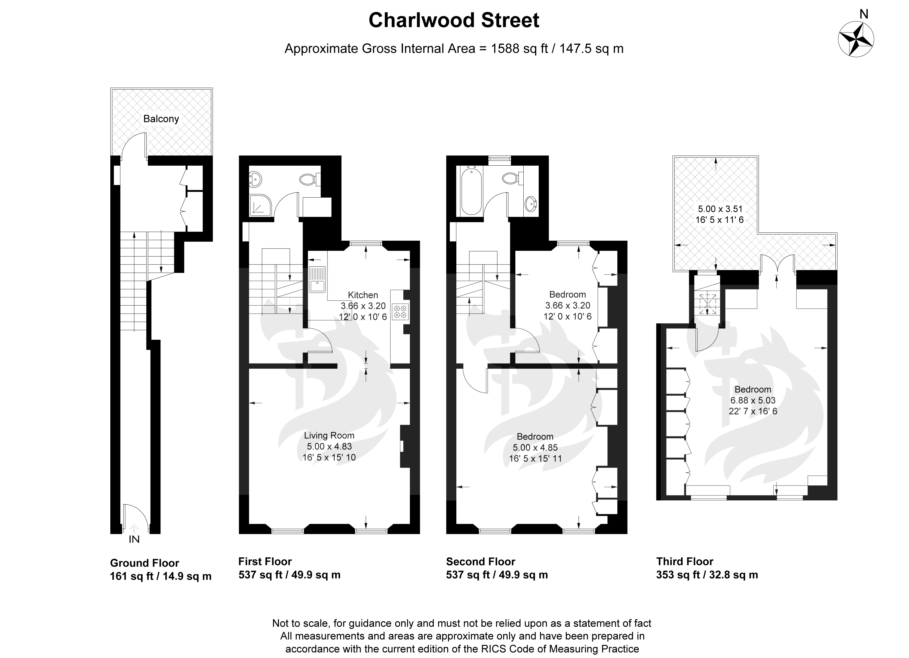 3 Bedrooms Flat for sale in Charlwood Street, London SW1V