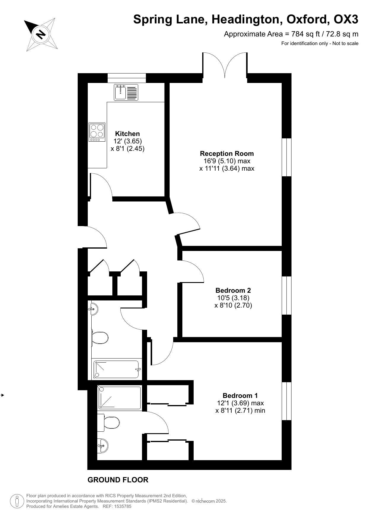 Spring Lane, Oxford floorplan