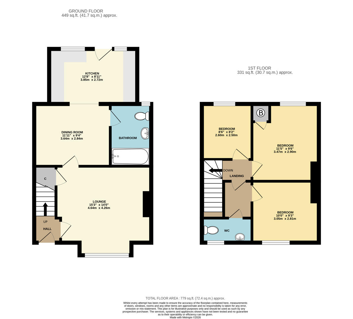 Carnbroe Avenue, Coventry floorplan