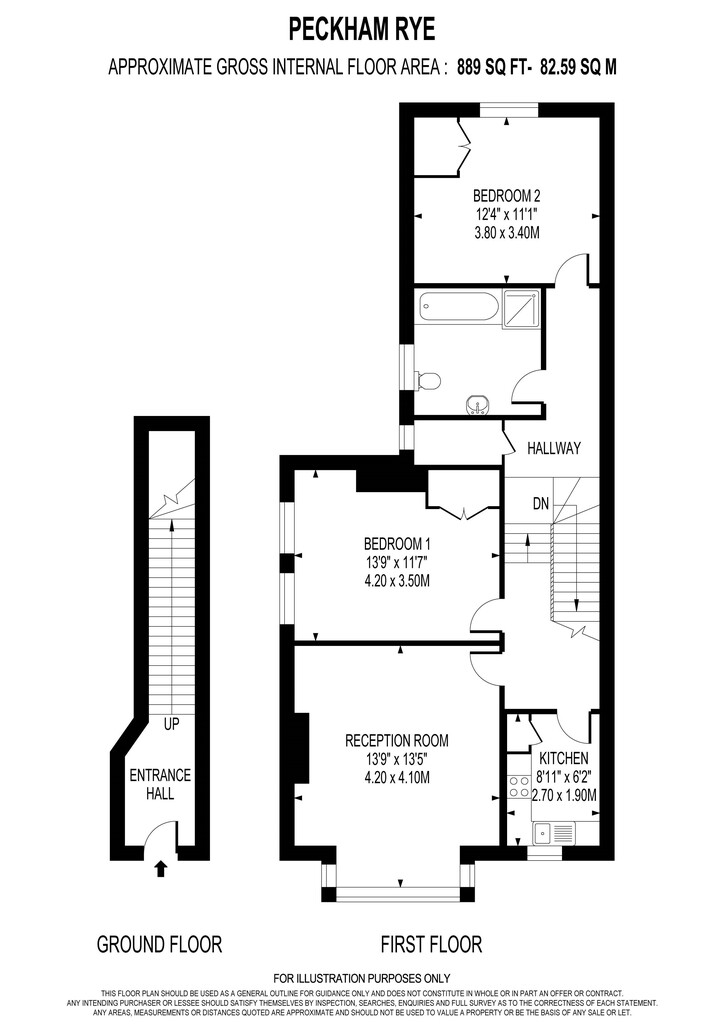 Peckham Rye, London SE15, 2 bedroom flat to rent 63539510 PrimeLocation