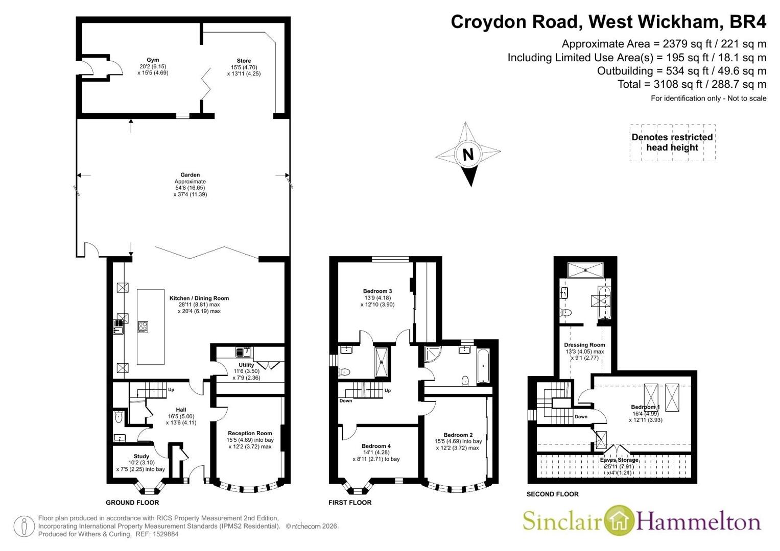 20, Croydon Road, West Wickham floorplan