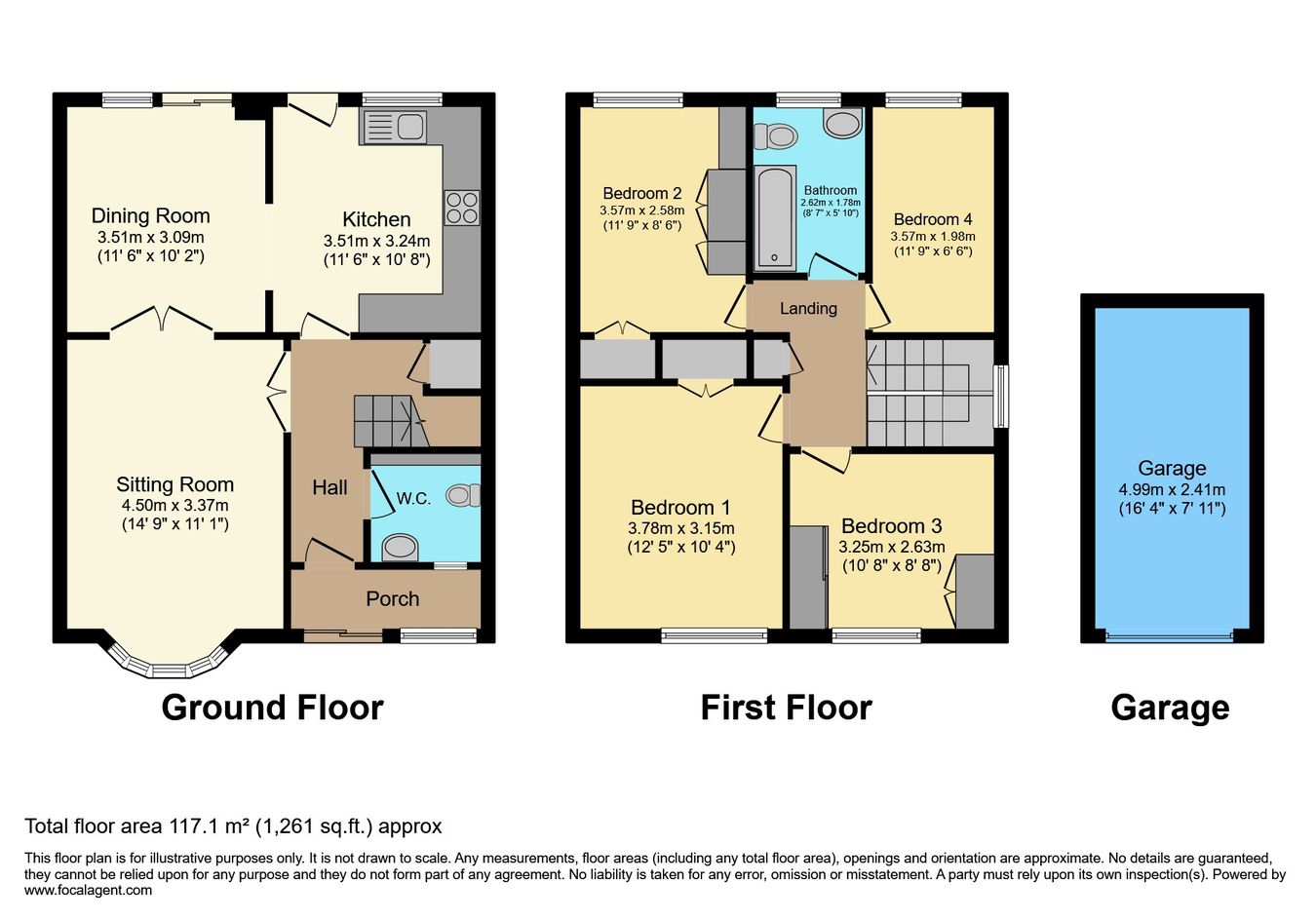 227, Dore Avenue, Fareham floorplan