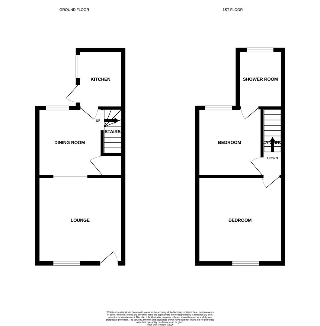 60, Magdalen Road, Norwich floorplan