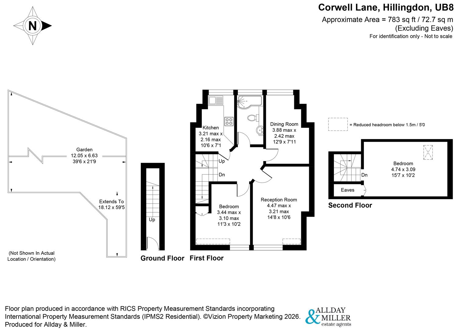 24A, Corwell Lane, Uxbridge floorplan