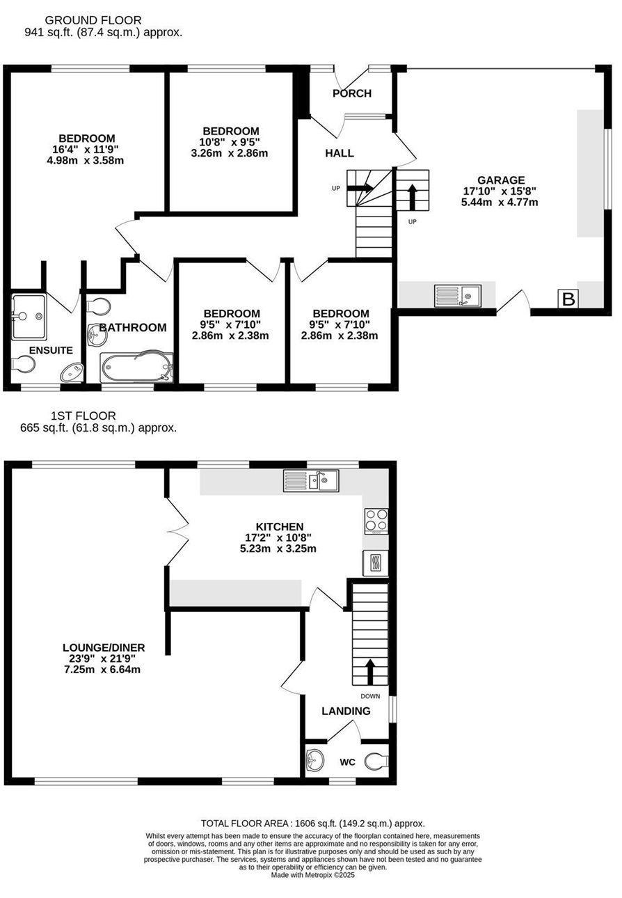 8, Eston Close, Penryn floorplan