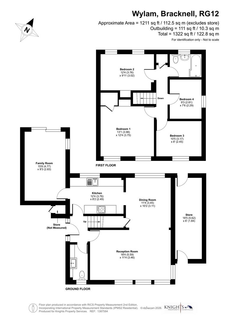 25, Wylam, Bracknell floorplan