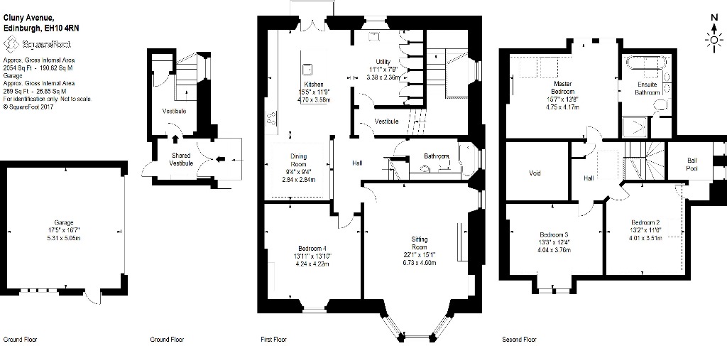 4 Bedrooms Flat to rent in Cluny Avenue, Morningside, Edinburgh EH10