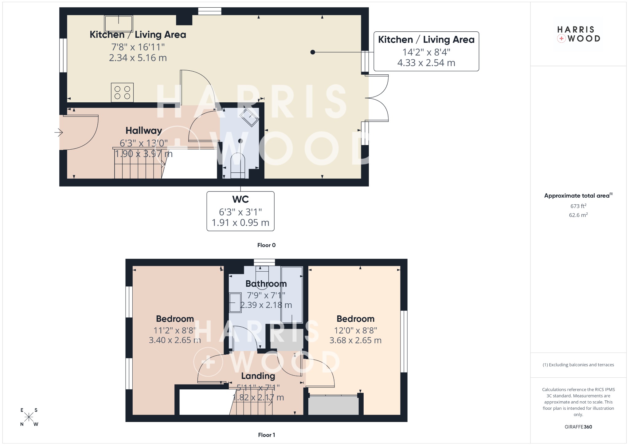 Burton Way, Stanway, Colchester, Essex, CO3 floorplan