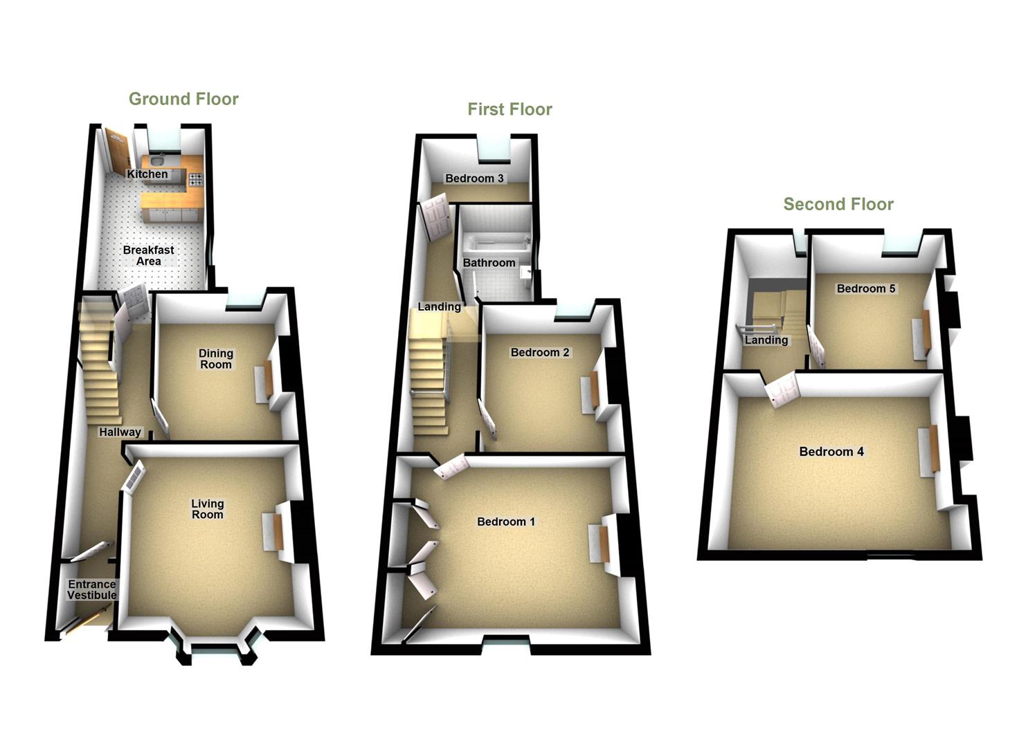 9, Upleatham Street, Saltburn-By-The-Sea floorplan