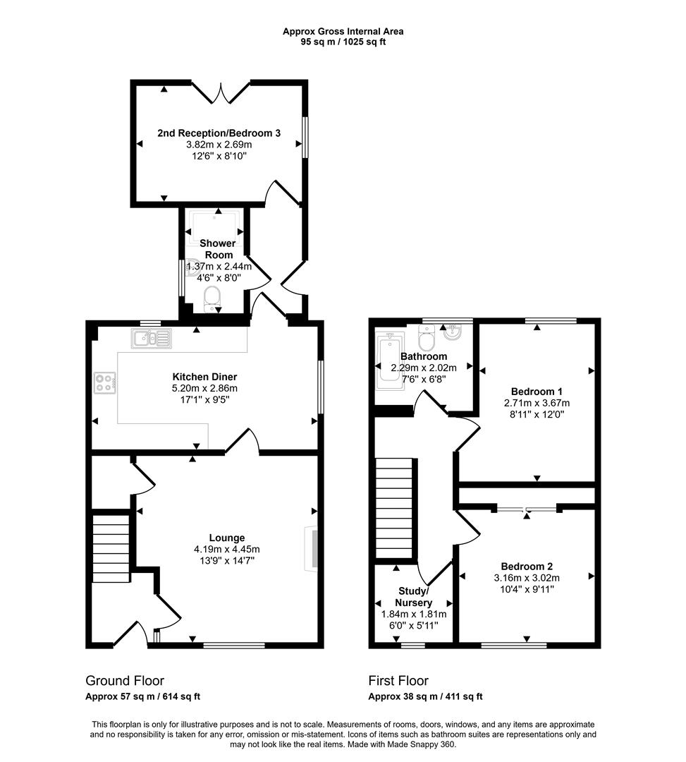 15, School Gardens, Pembroke Dock floorplan