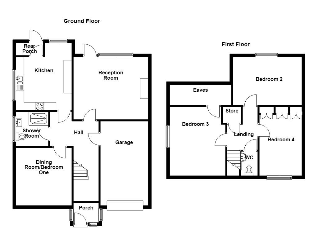 1, Hillside Close, Clitheroe floorplan