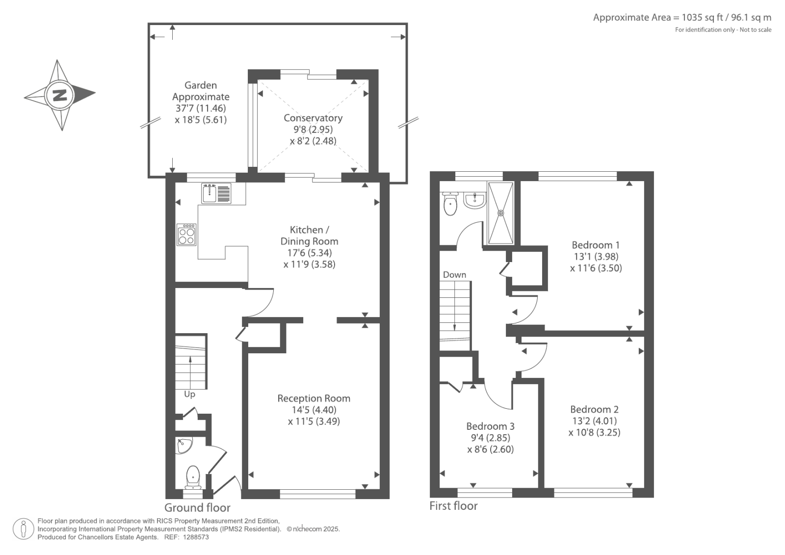 58, Chessmount Rise, Chesham floorplan