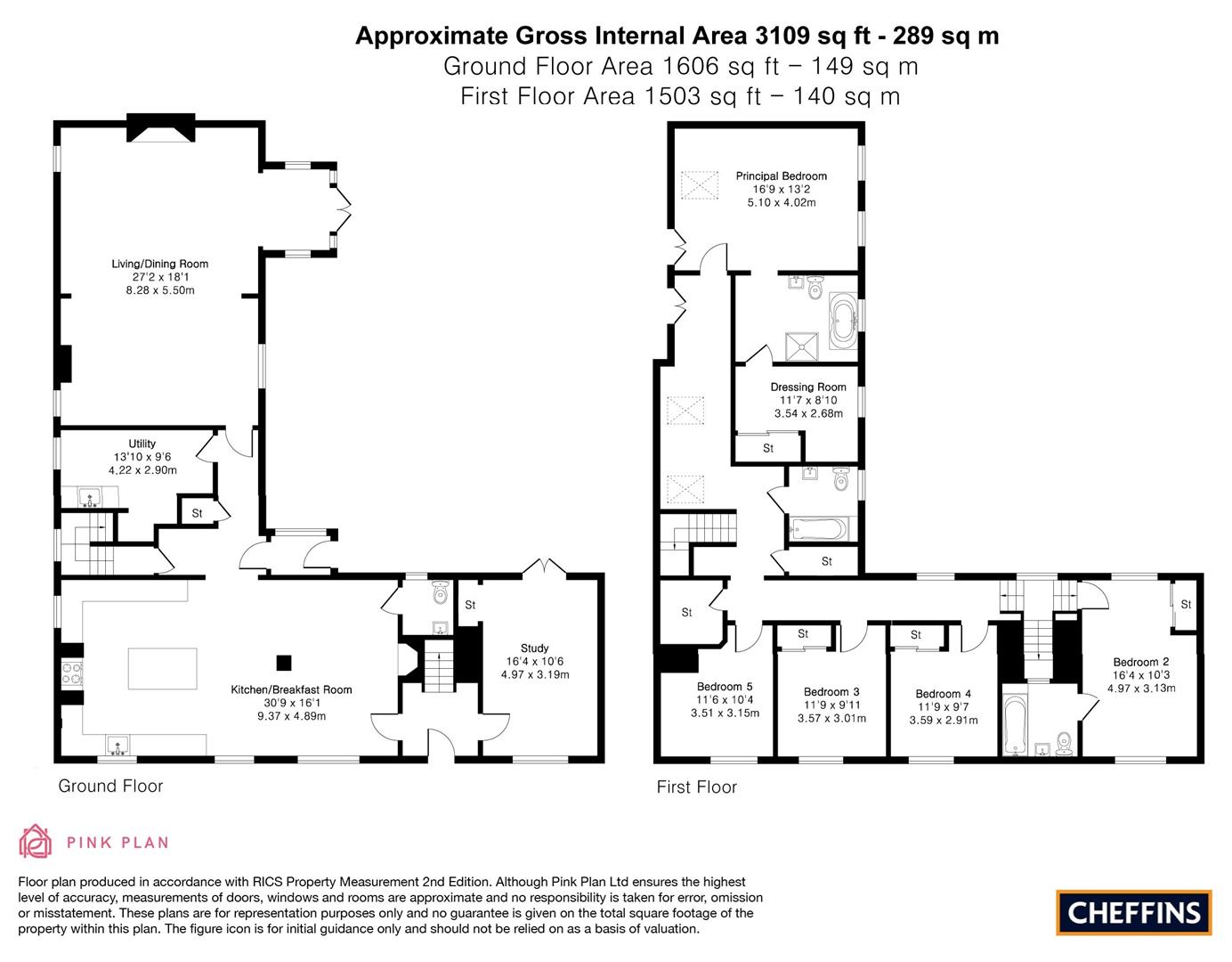 Rayes House, 103, High Street, Cheveley floorplan