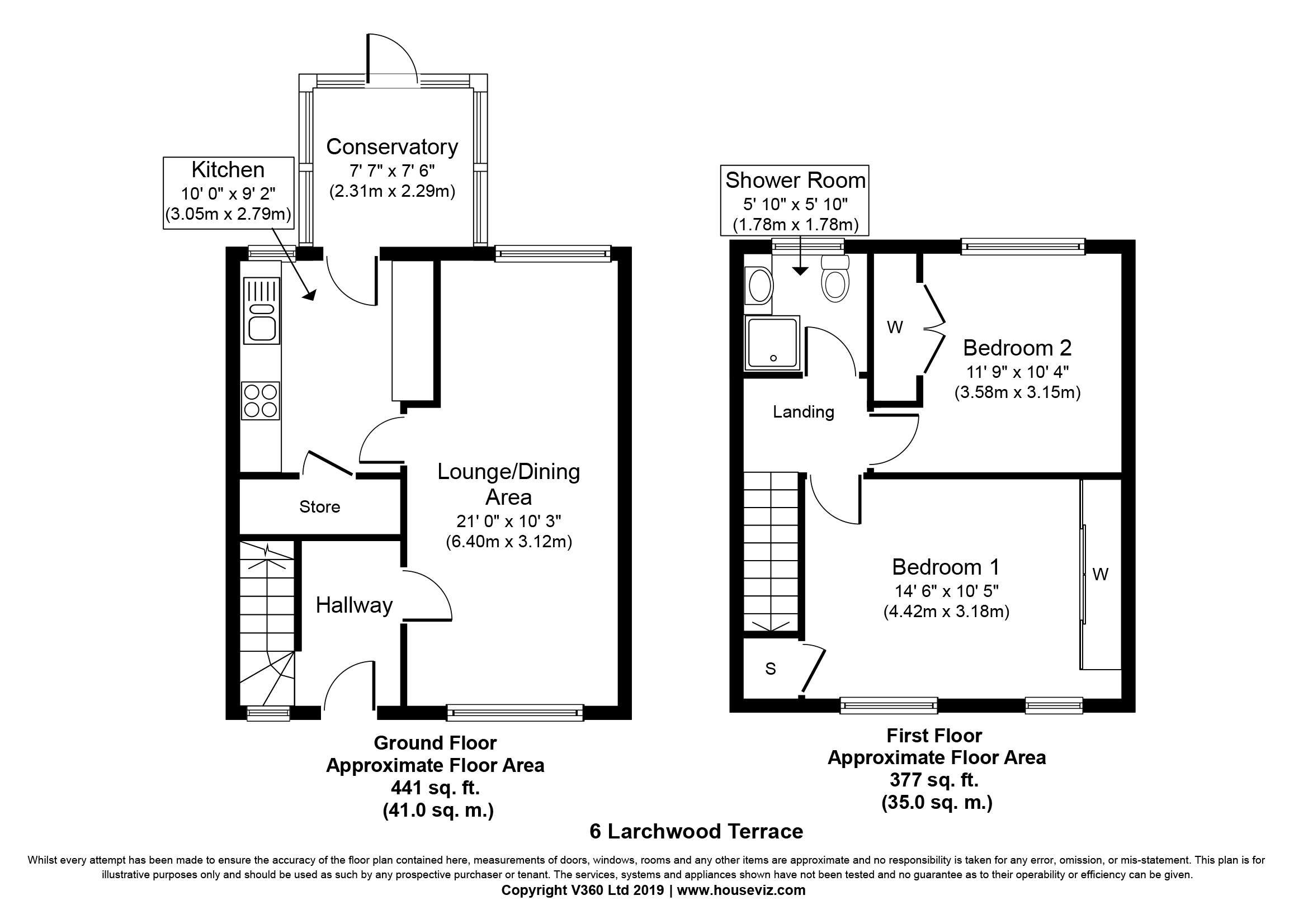 2 Bedrooms Terraced house for sale in Larchwood Terrace, Barrhead G78