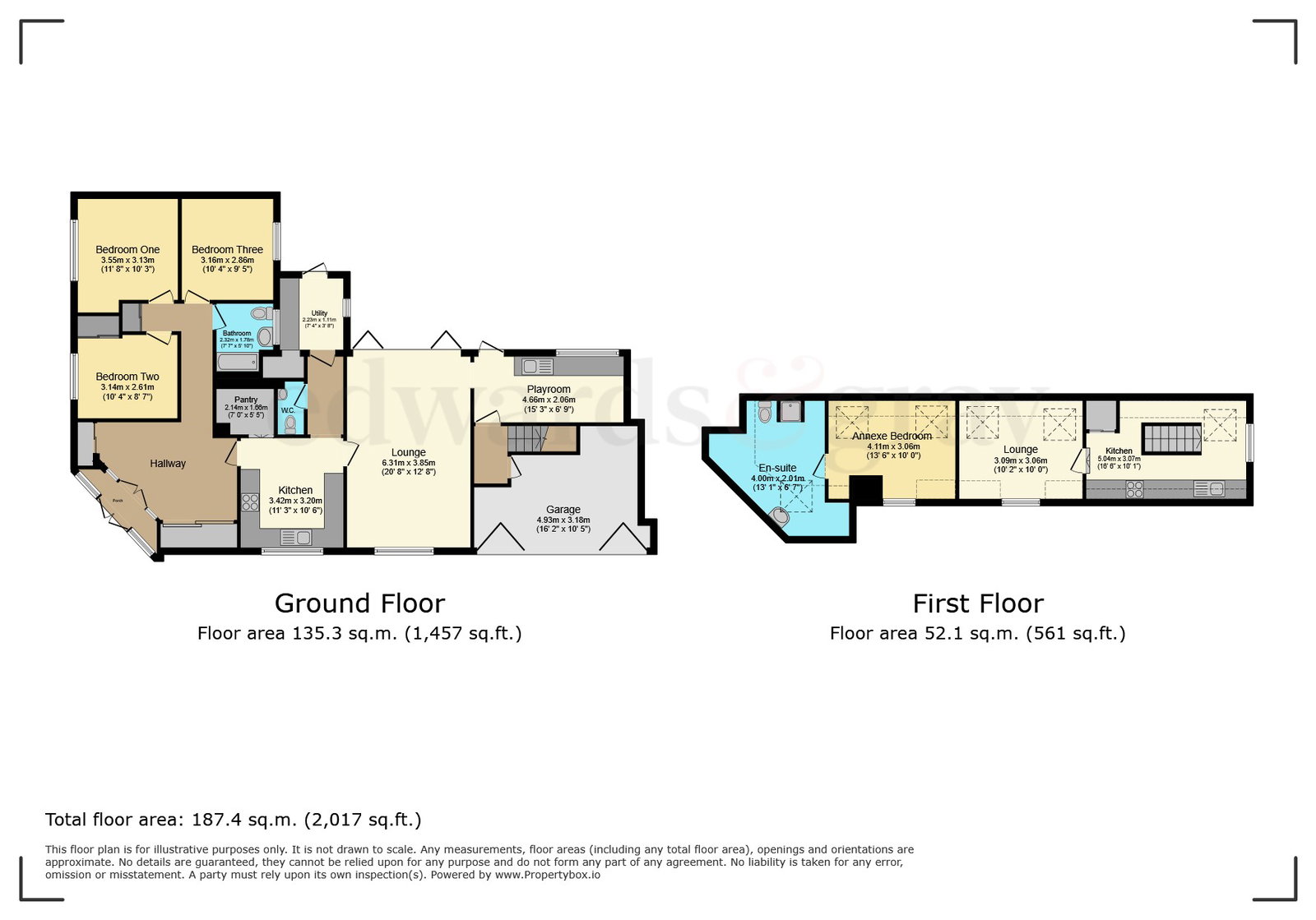6, Oak Rise, Coleshill floorplan