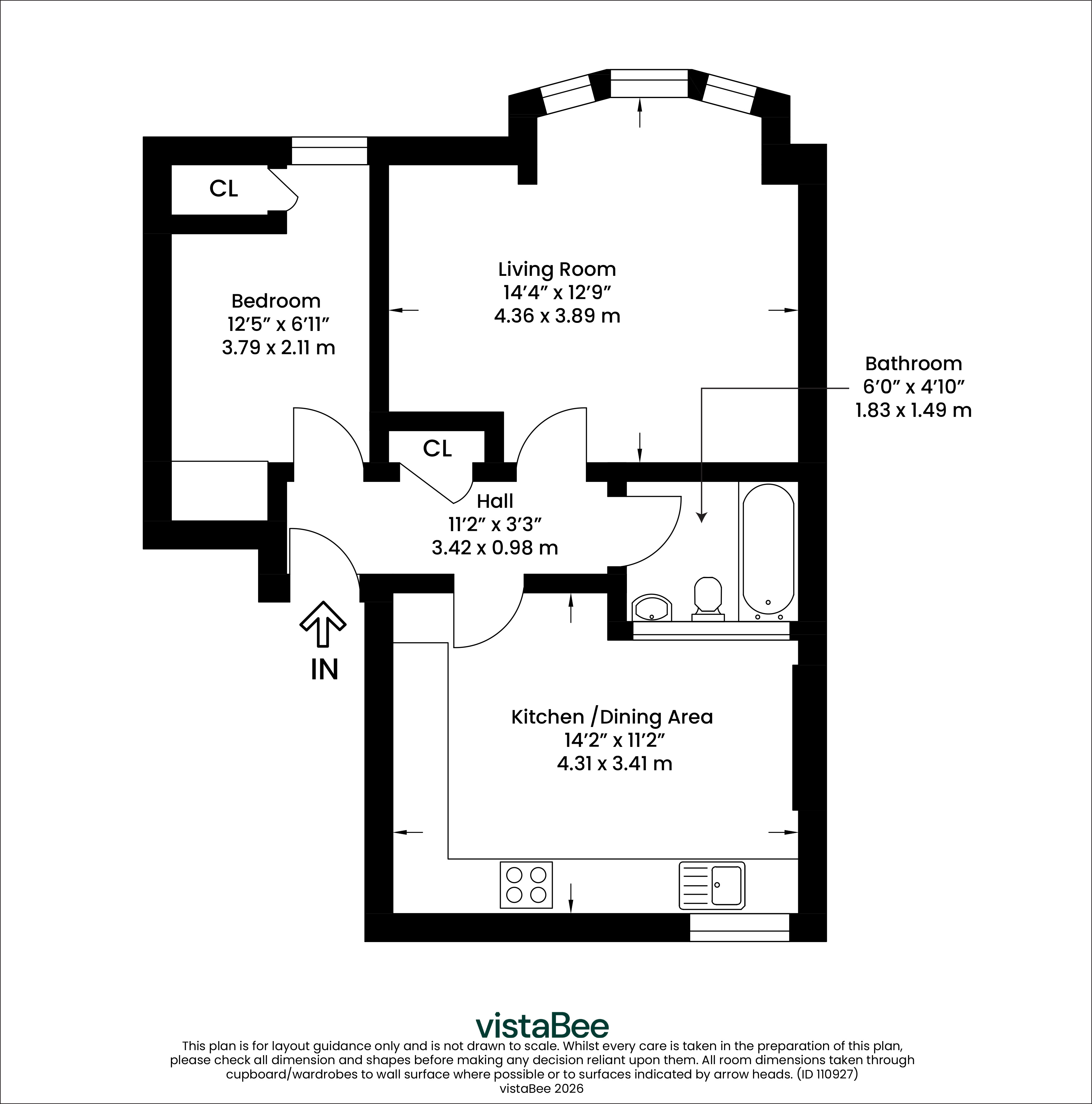24F,, Stuart Street, Isle of Cumbrae floorplan