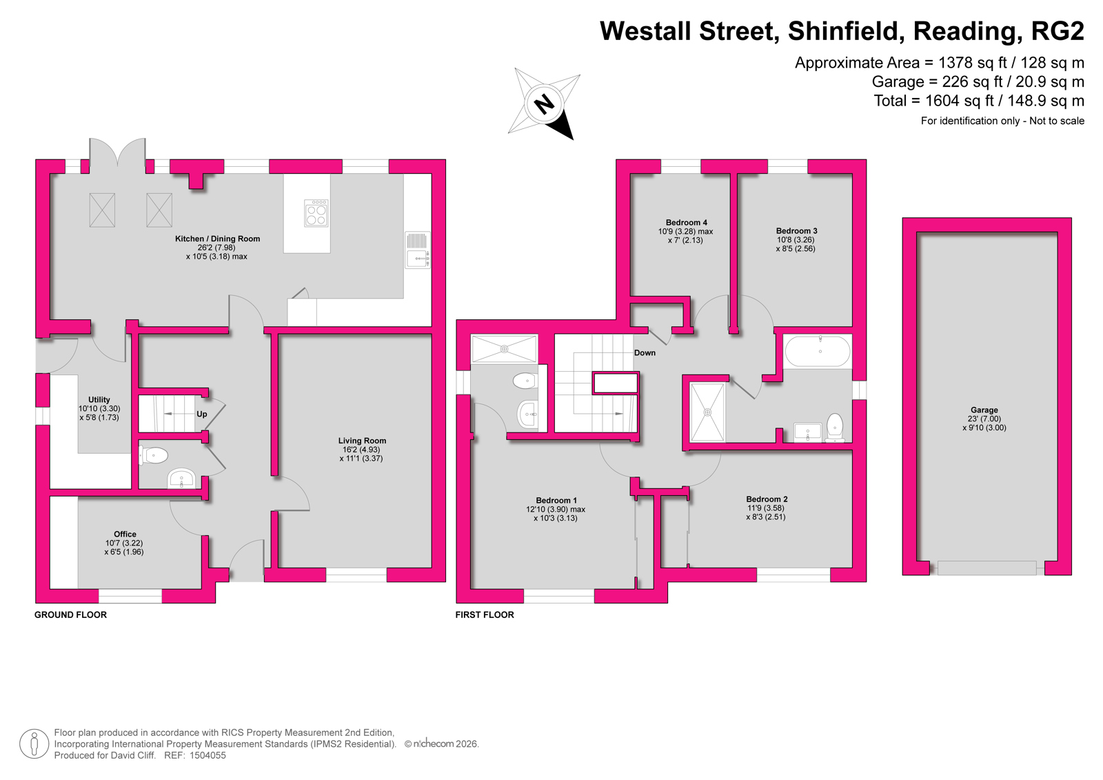 12, Westall Street, Reading floorplan