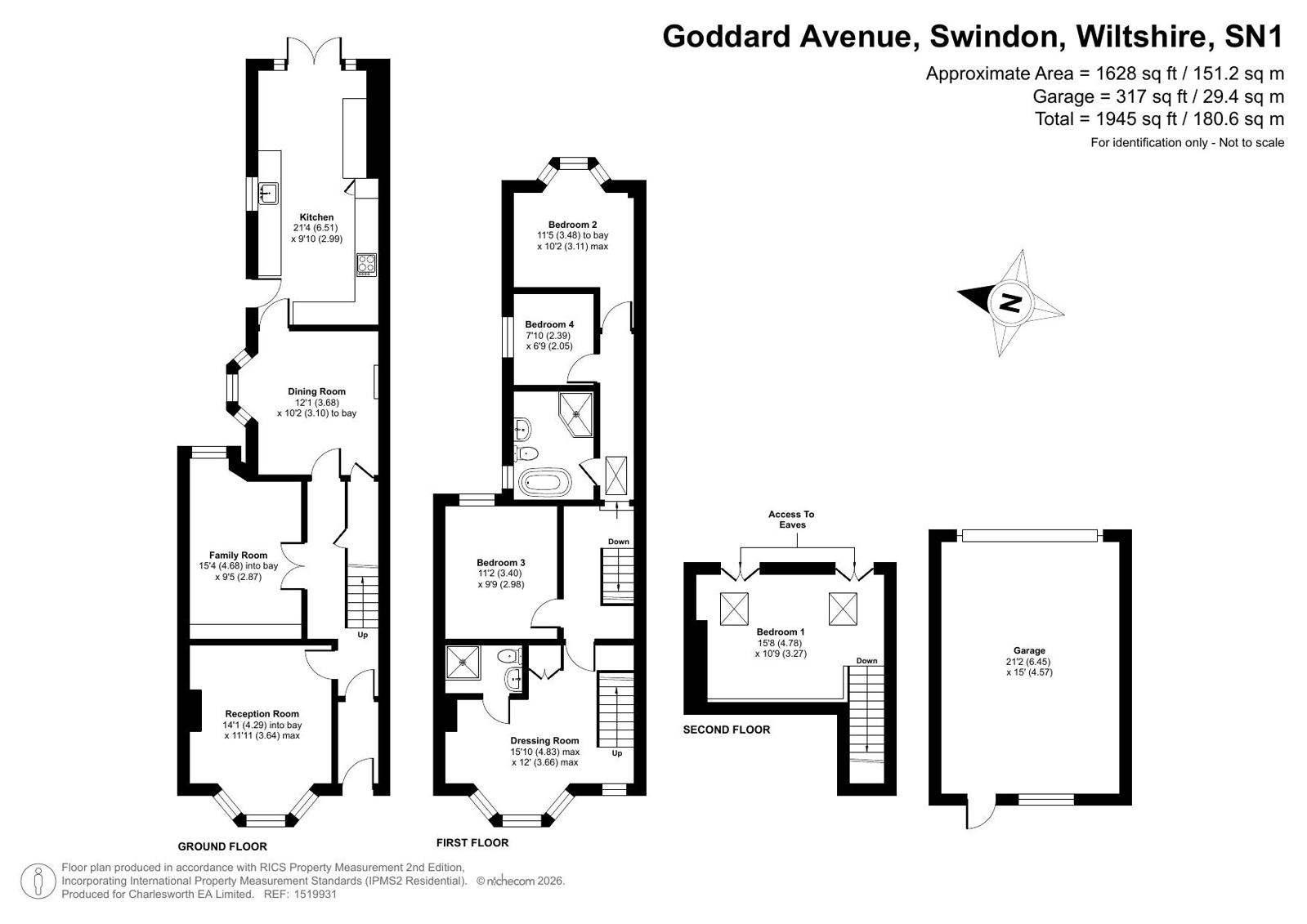 33, Goddard Avenue, Wiltshire floorplan