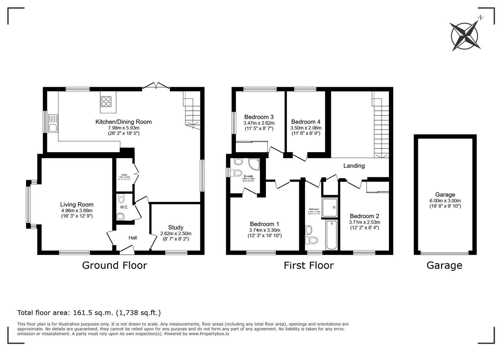 22, Stocks Lane, Buckingham floorplan