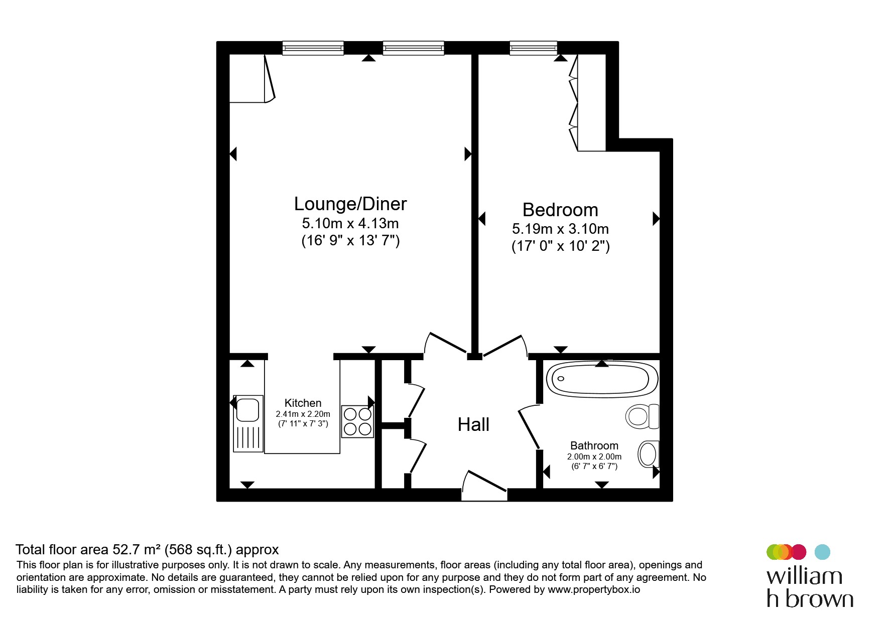 44, Rennoldson Green, Chelmsford floorplan